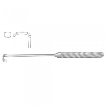 Strandell-Stille Retractor Fig. 2 - Toothed Blade End Stainless Steel, 19 cm - 7 1/2"